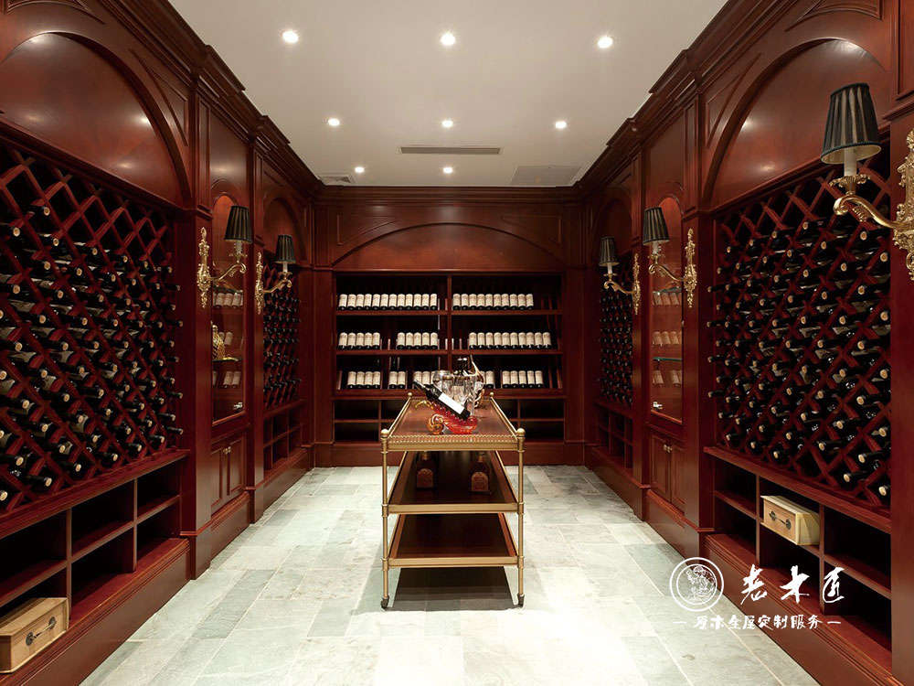 老木匠酒窖定制 歐式酒窖
