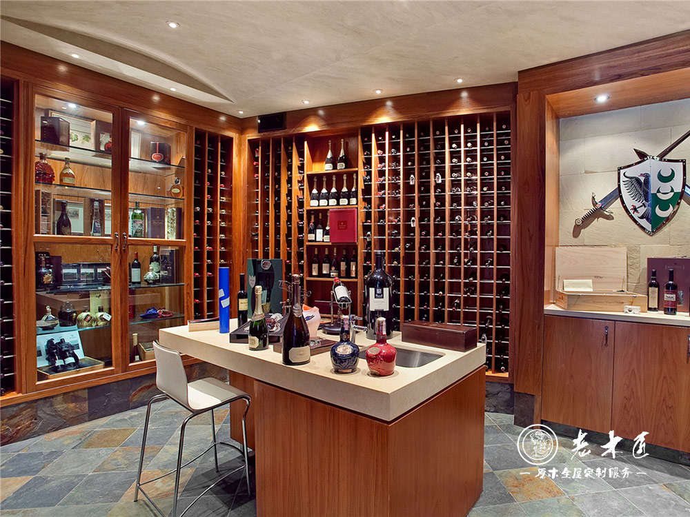老木匠定制酒窖 高端酒窖定制
