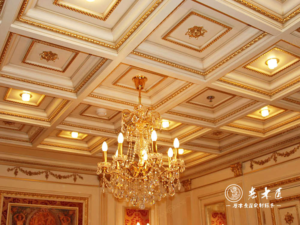老木匠歐式天花吊頂定制 原木吊頂定制