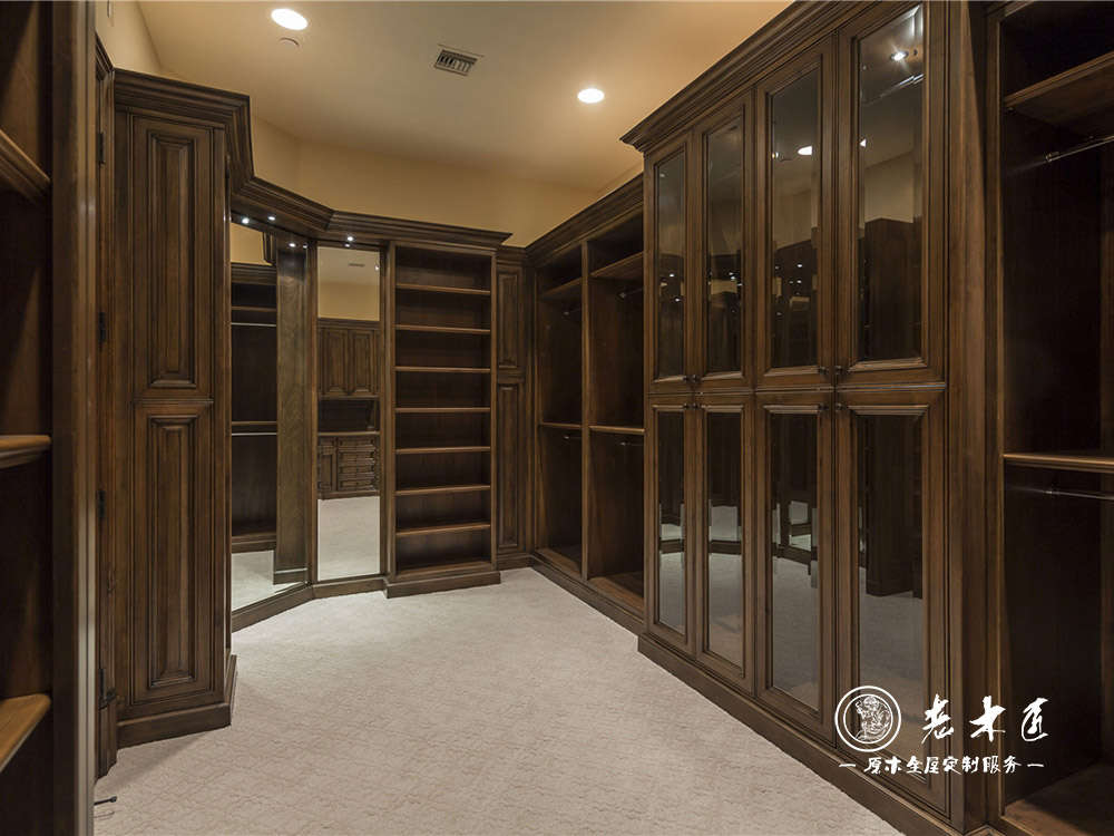 老木匠實(shí)木定制衣柜 整體衣柜定制