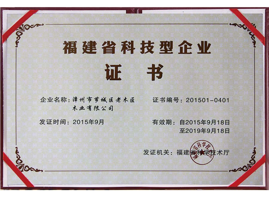 福建建省科技型企業(yè)