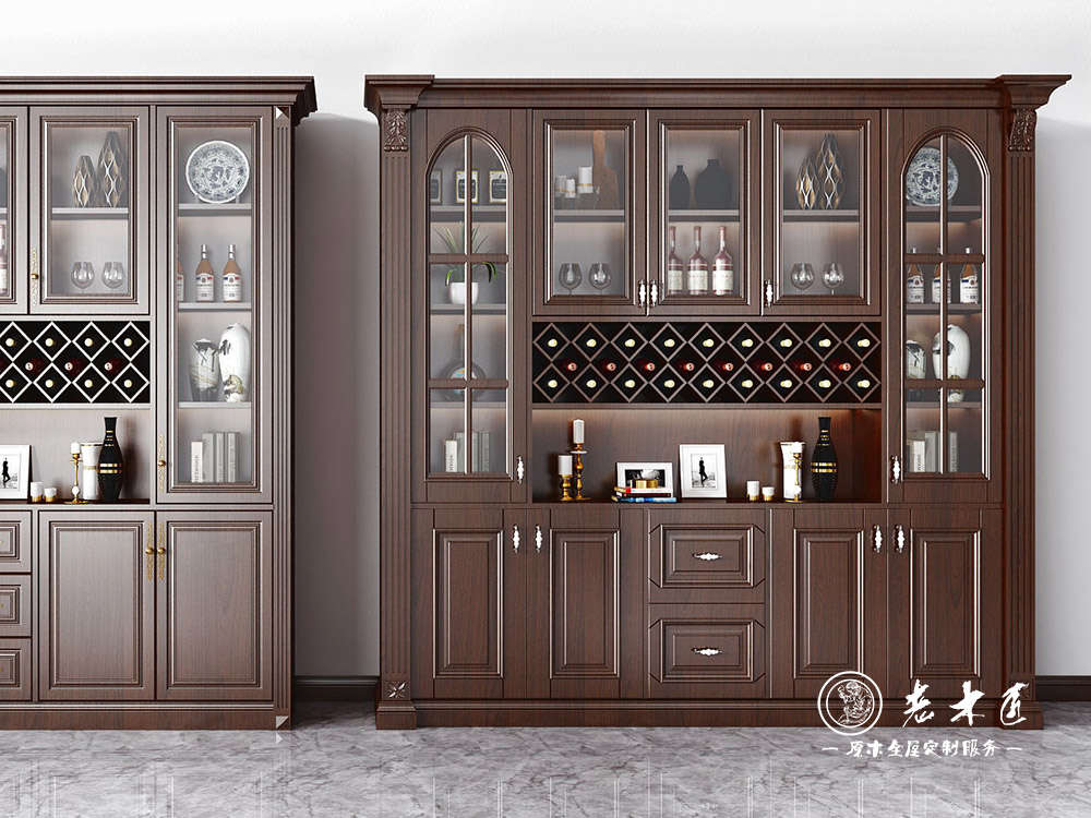 訂制酒柜 實(shí)木訂制酒柜