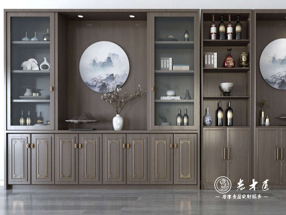 木制酒柜設(shè)計(jì)效果圖