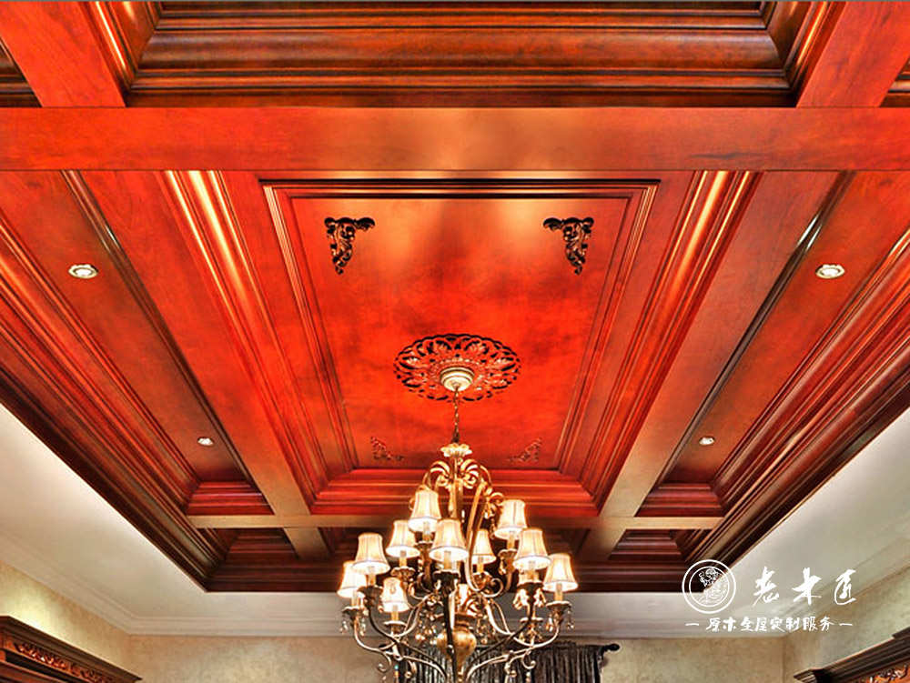 歐式吊頂裝修效果圖