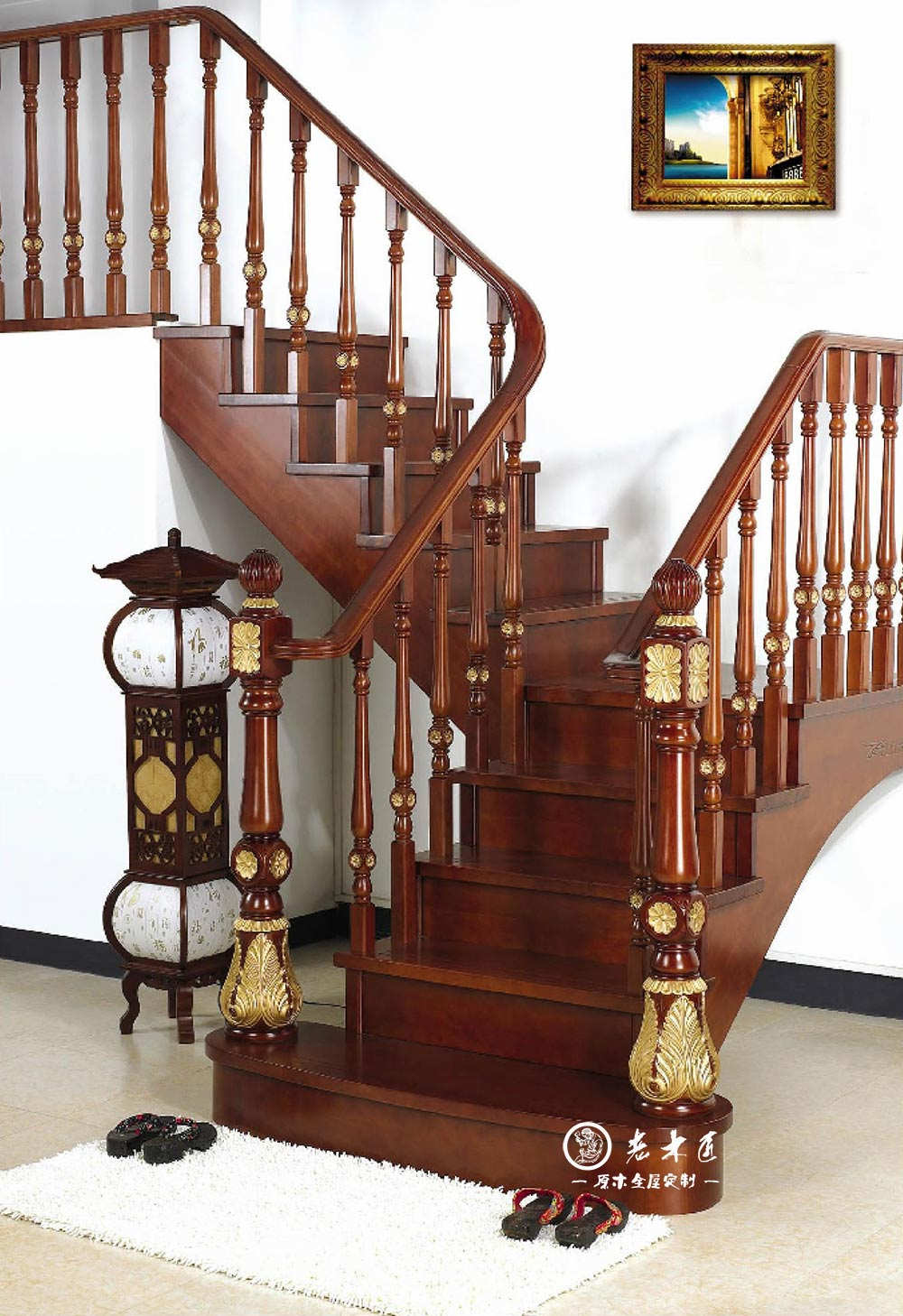 實(shí)木整體樓梯品牌