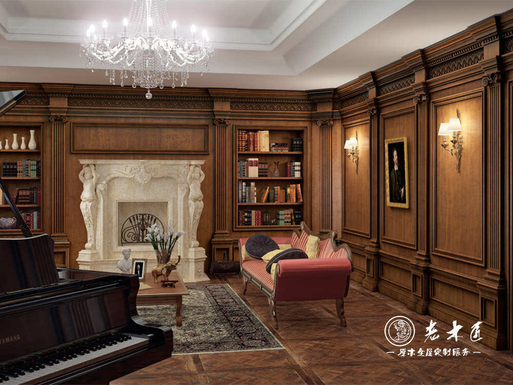 家庭實木書柜定制材料 書柜設計材質