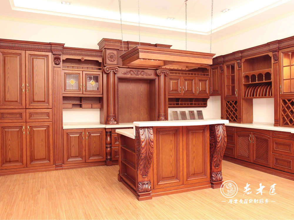 原木櫥柜效果圖大全