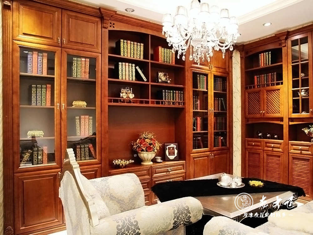 定制書柜裝修效果圖