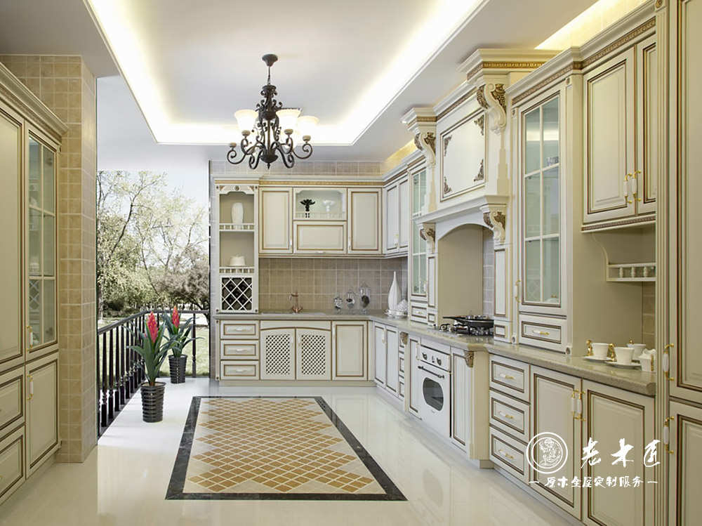 原木櫥柜定做效果圖