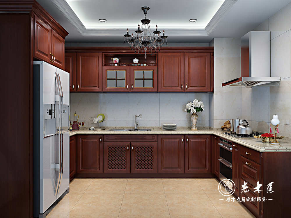 原木櫥柜定做價格 定制櫥柜價格