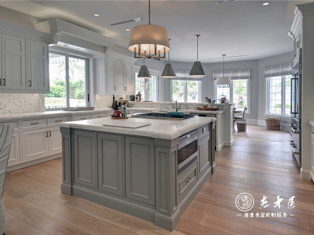 實(shí)木櫥柜定做效果圖