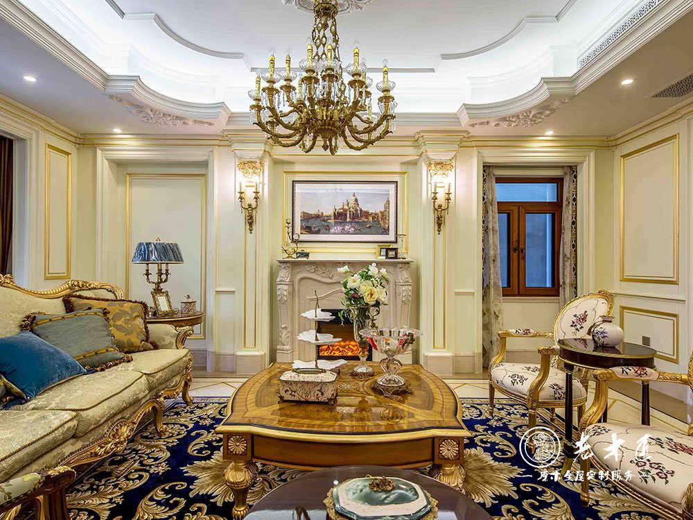 法式整木家裝_法式實木裝修效果圖