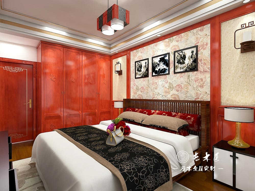 中式風格整木定制效果圖