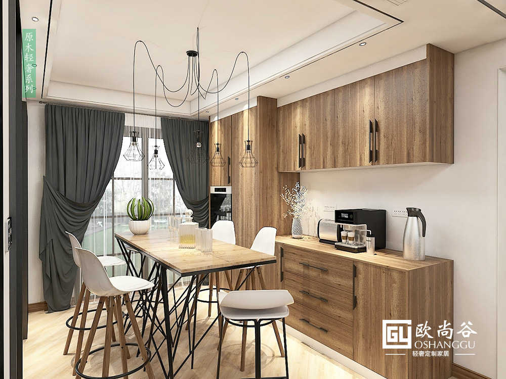 輕奢餐廳_簡約餐廳圖片