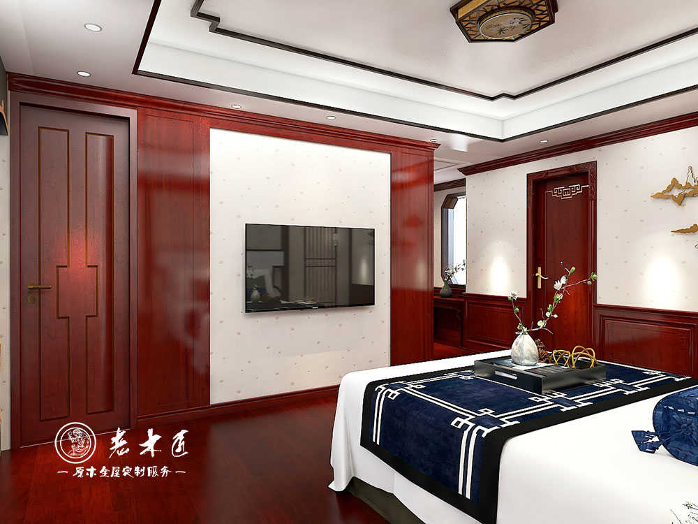 中式風格全屋定制效果圖