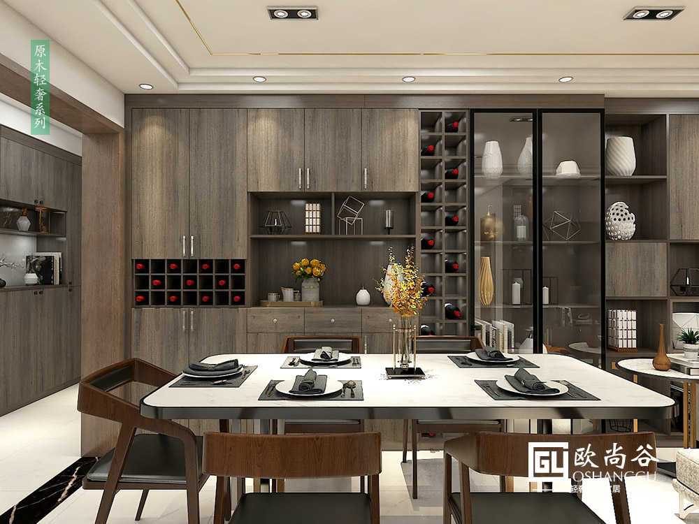 輕奢酒柜_現(xiàn)代簡約酒柜