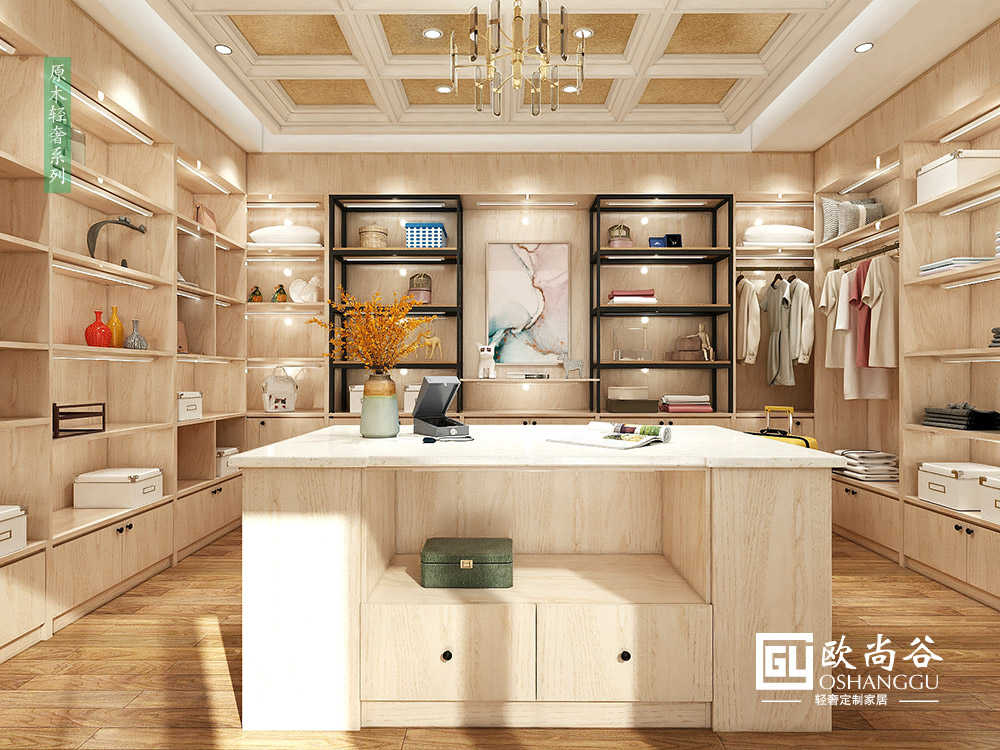 現(xiàn)代簡約衣帽間_簡約衣帽間效果圖