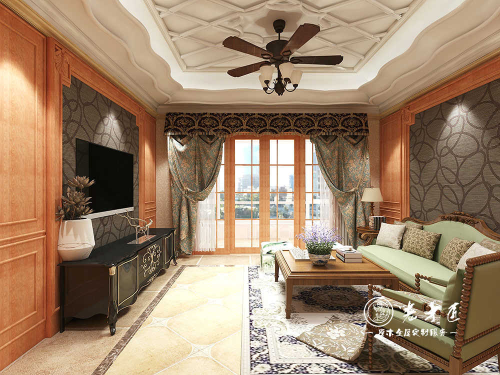 歐式背景墻_歐式背景墻效果圖