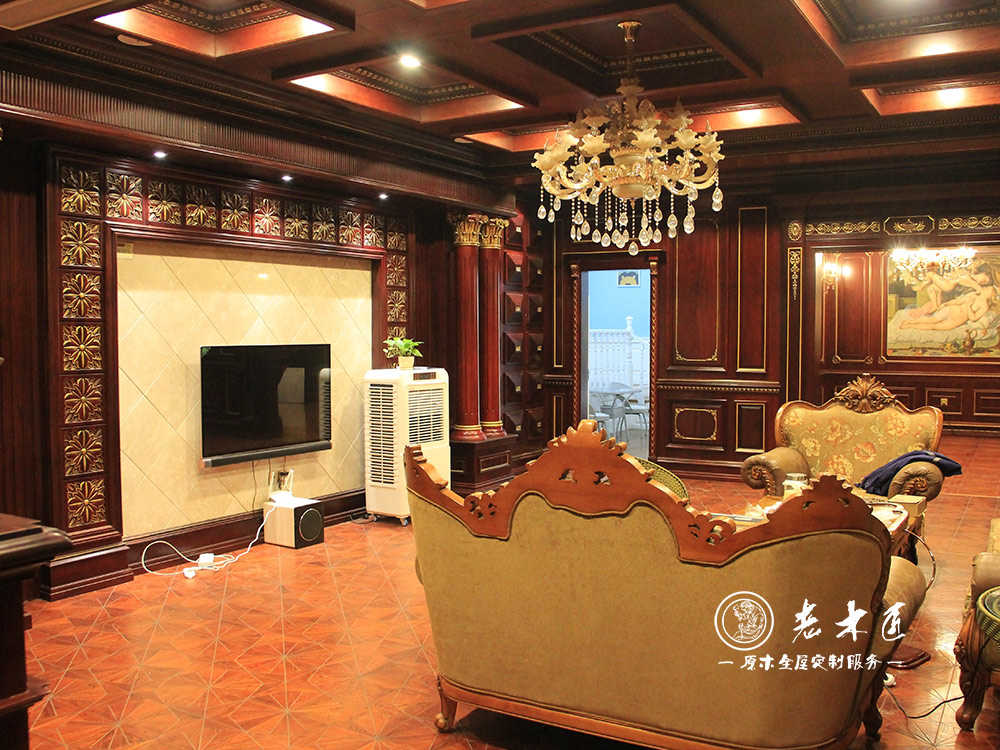 整木家裝效果圖_整木家居定制效果圖