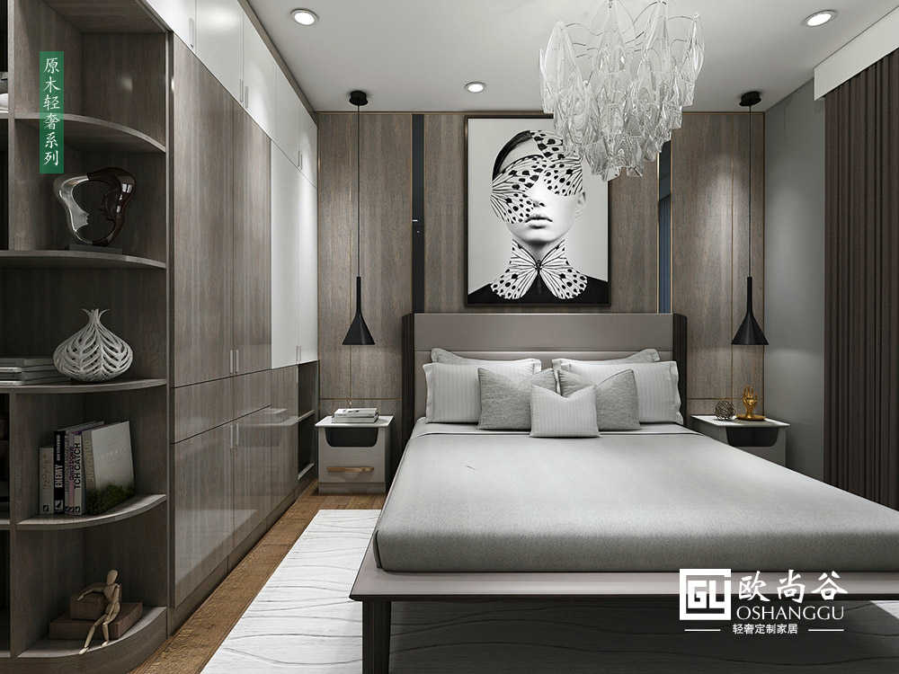 臥室簡約裝修_現(xiàn)代簡約臥室