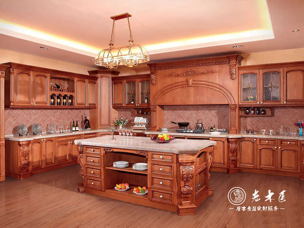 原木訂制櫥柜效果圖