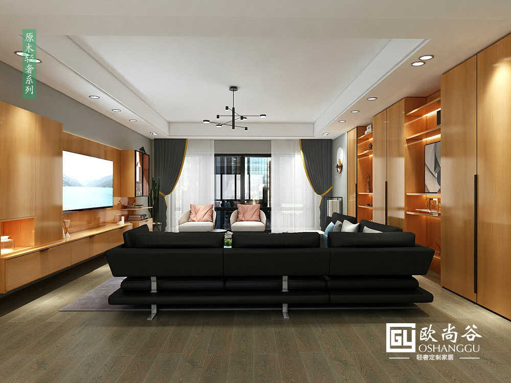 簡約風(fēng)格客廳效果圖_客廳設(shè)計(jì)現(xiàn)代簡約